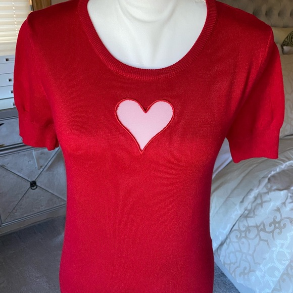 ❌❌SOLD❌❌Hell Bunny Keyhole Heart Sweater - M - Picture 4 of 7